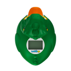 Dino Duck room and bath thermometer display front view