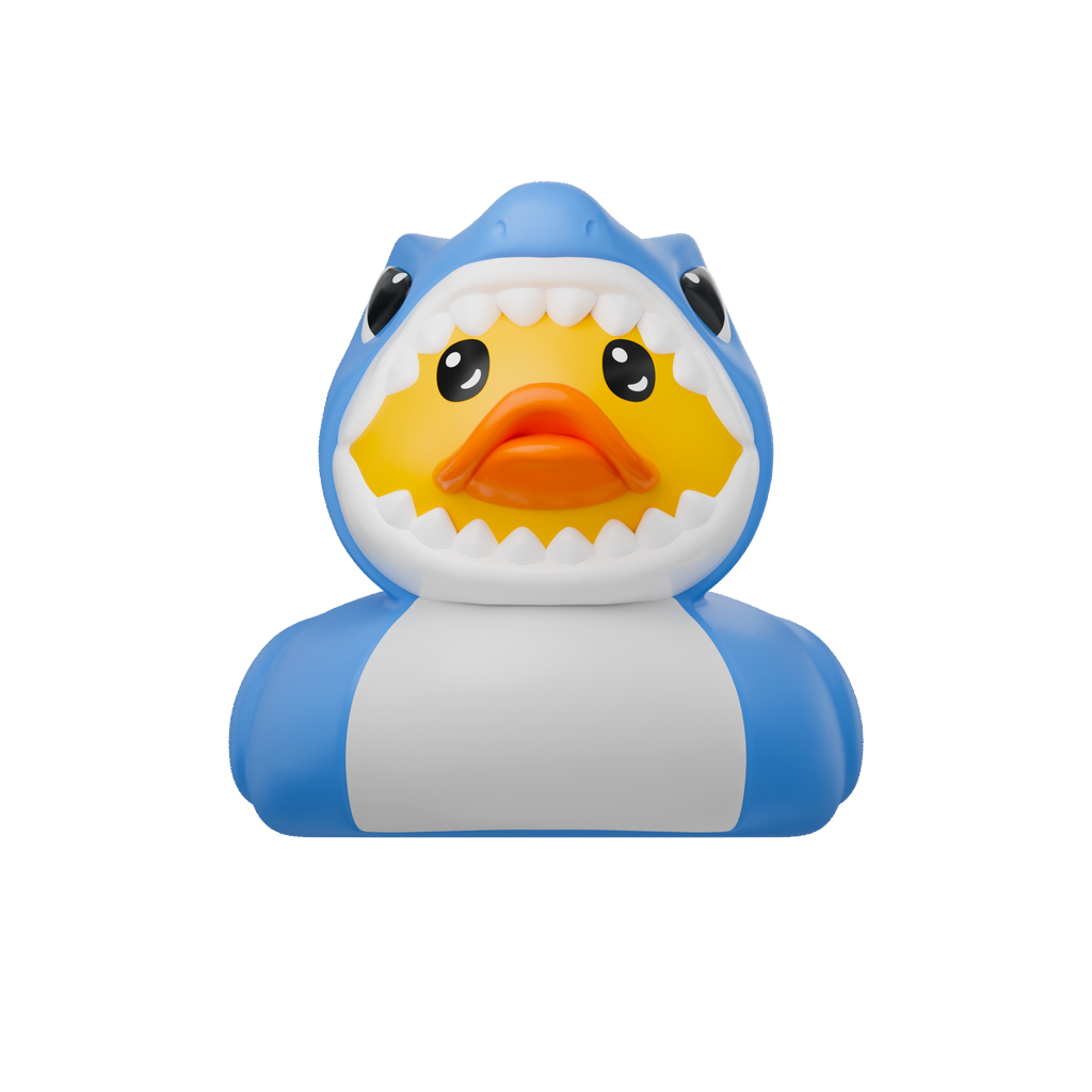 Shark Duck room and bath thermometer front view
