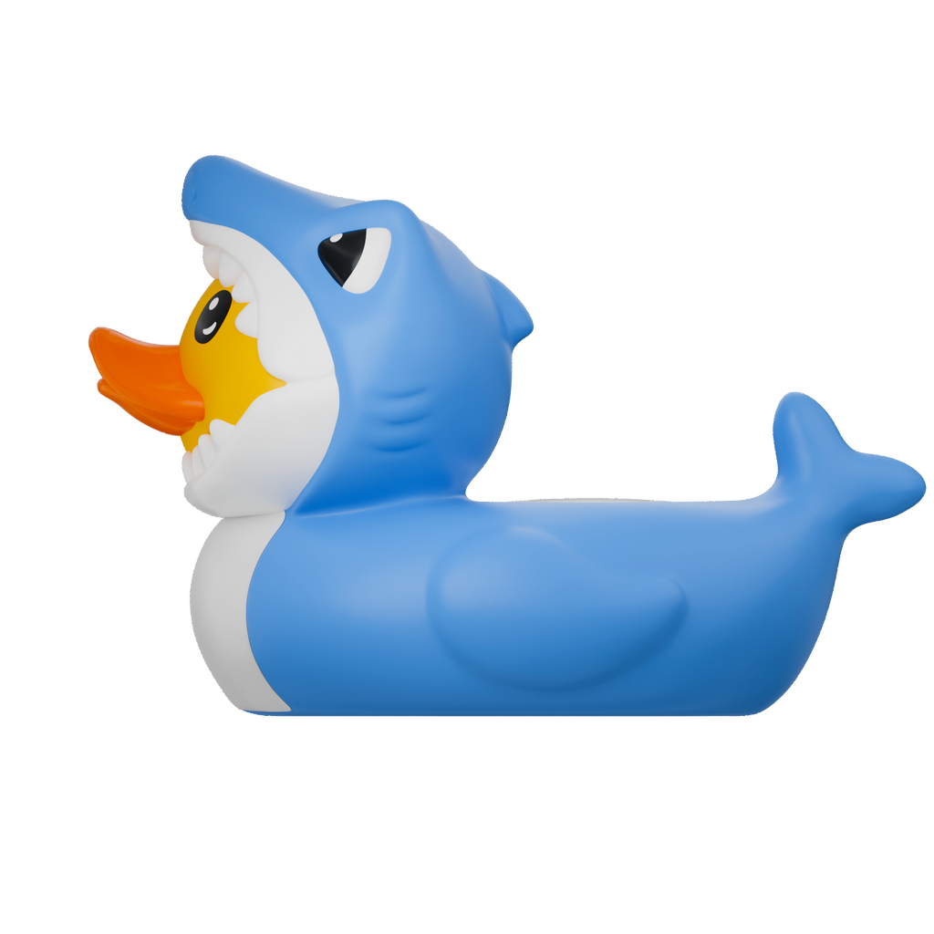 Shark Duck room and bath thermometer left side view
