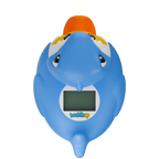 Shark Duck room and bath thermometer display front view