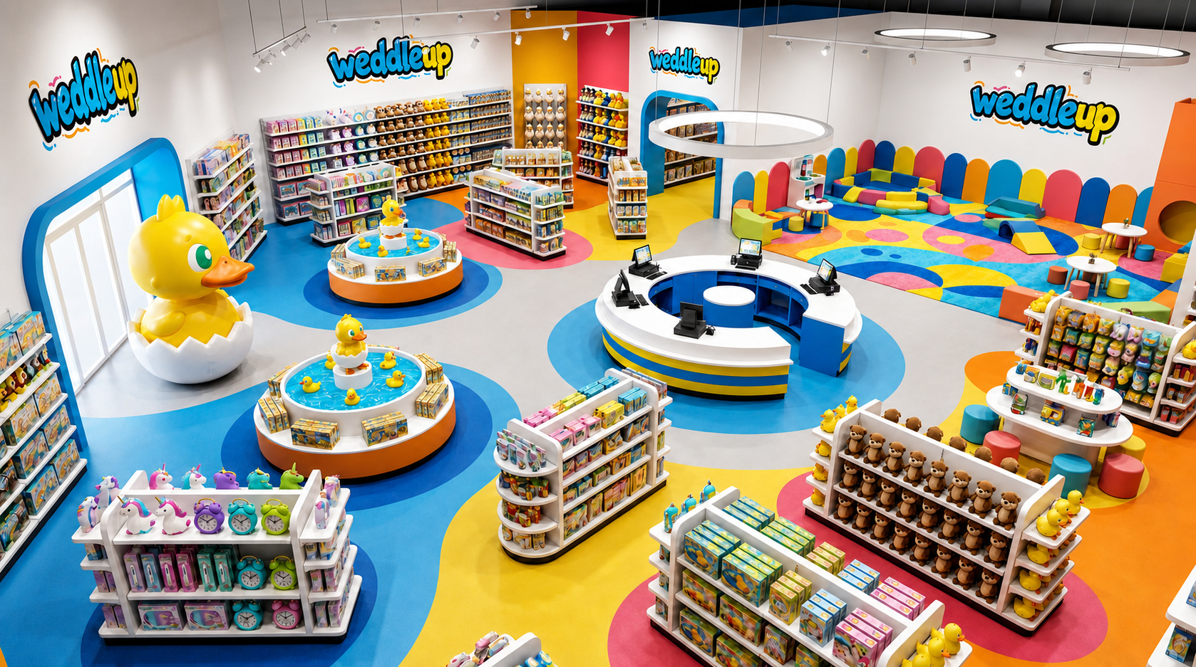 WeddleUp brand world retail store