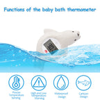 White Seal room and bath thermometer product view 2